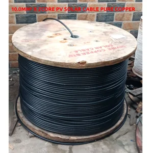 10.0mm² X 2Core PV Solar Cable PURE COPPER - CDIVINE