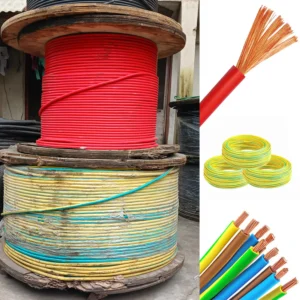 240mm² Single Core Flexible Cable DC Earth Cable Yellow Green C.DIVINE