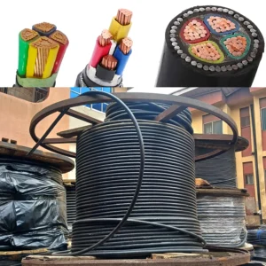 25mm² X 4Core PVC SWA Armoured Cable 600-1000V XLPE Copper Wire - C.Divine