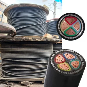 6mm² X 4Core PVC SWA Armoured Cable 600/1000V XLPE Copper Wire - C.Divine