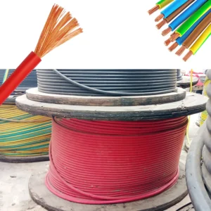 70mm² Single Core Flexible Cable DC Earth Cable (RED) - C.Divine