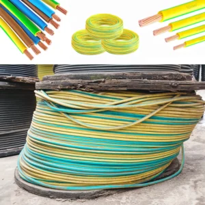 70mm² Single Core Flexible Cable DC Earth Cable Yellow Green - C.Divine