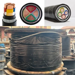95mm² X 4 Core XLPE SWA PVC CU Armored Cable LV Power Cable - C.DIVINE