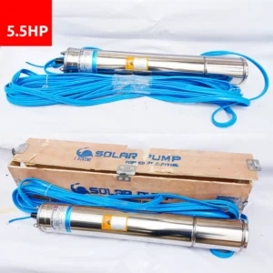 C-DIVINE 5.5HP Solar Deep Well Submersible Water Pump AC & DC