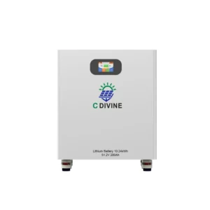 C-DIVINE Lithium Battery 10.24kWh 51.2V 200Ah