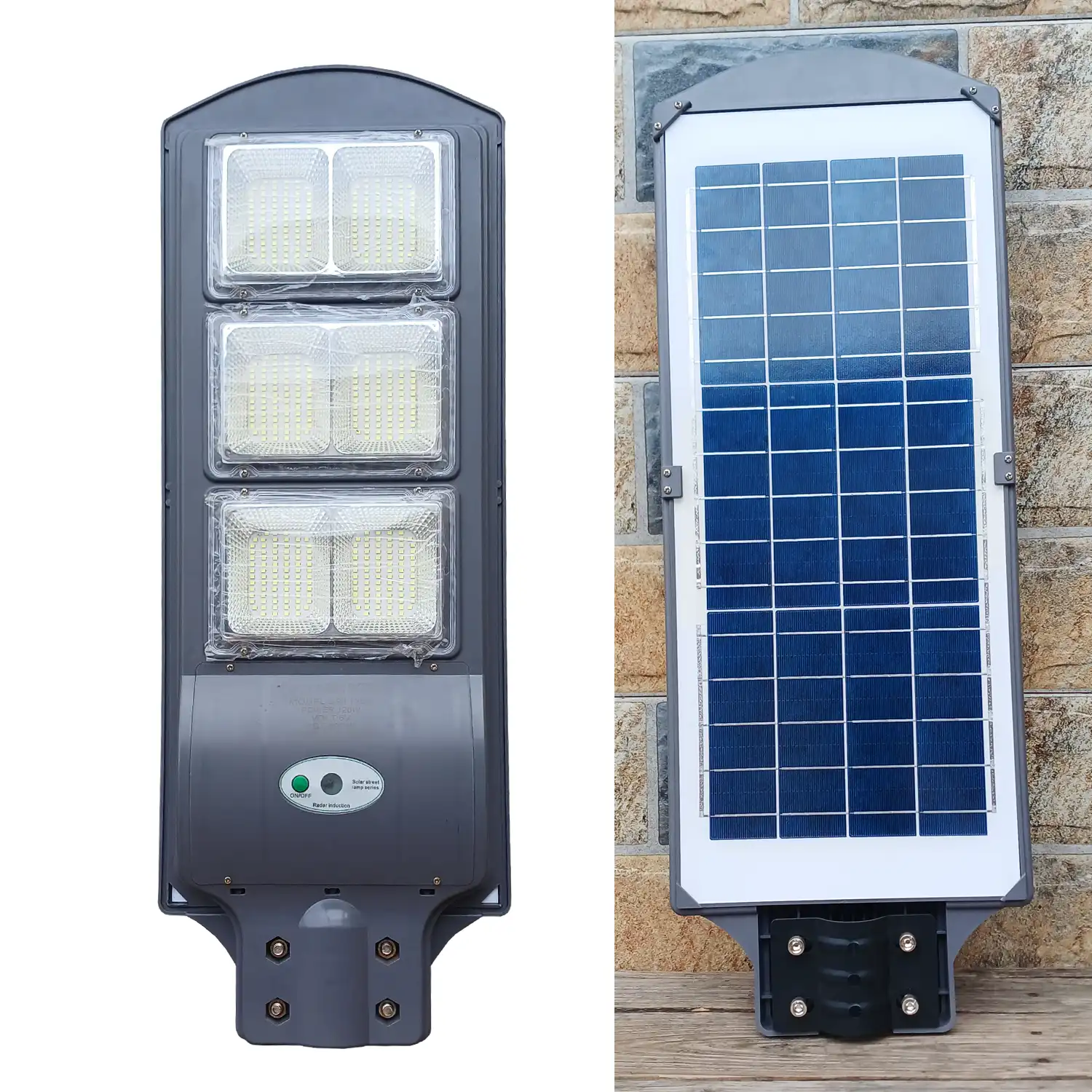 C.Divine 120W Integrated Solar Street Lamp with Radar Sensor Lagos Nigeria