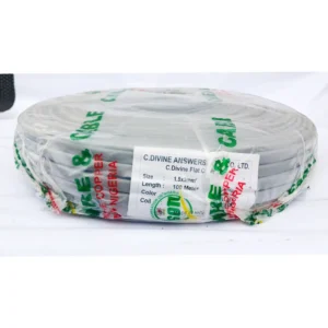 1.5mm²x3core Flat Cable 100Meter - C.Divine