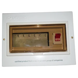 4Way Single Phase Consumer Unit Distribution Board CW MCB