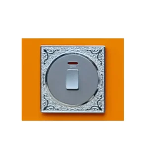 C Divine Queen Gold 20A Switch with Neon 1Gang