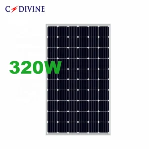 C.DIVINE 320W Monocrystalline Sun Power PV Solar Panel