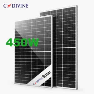 C.DIVINE 450W Half-Cut Solar Panel