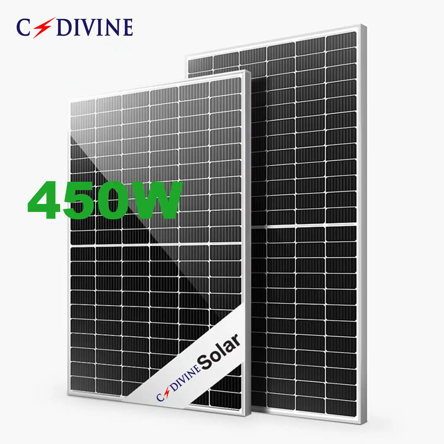 C.DIVINE 450W Half-Cut Solar Panel