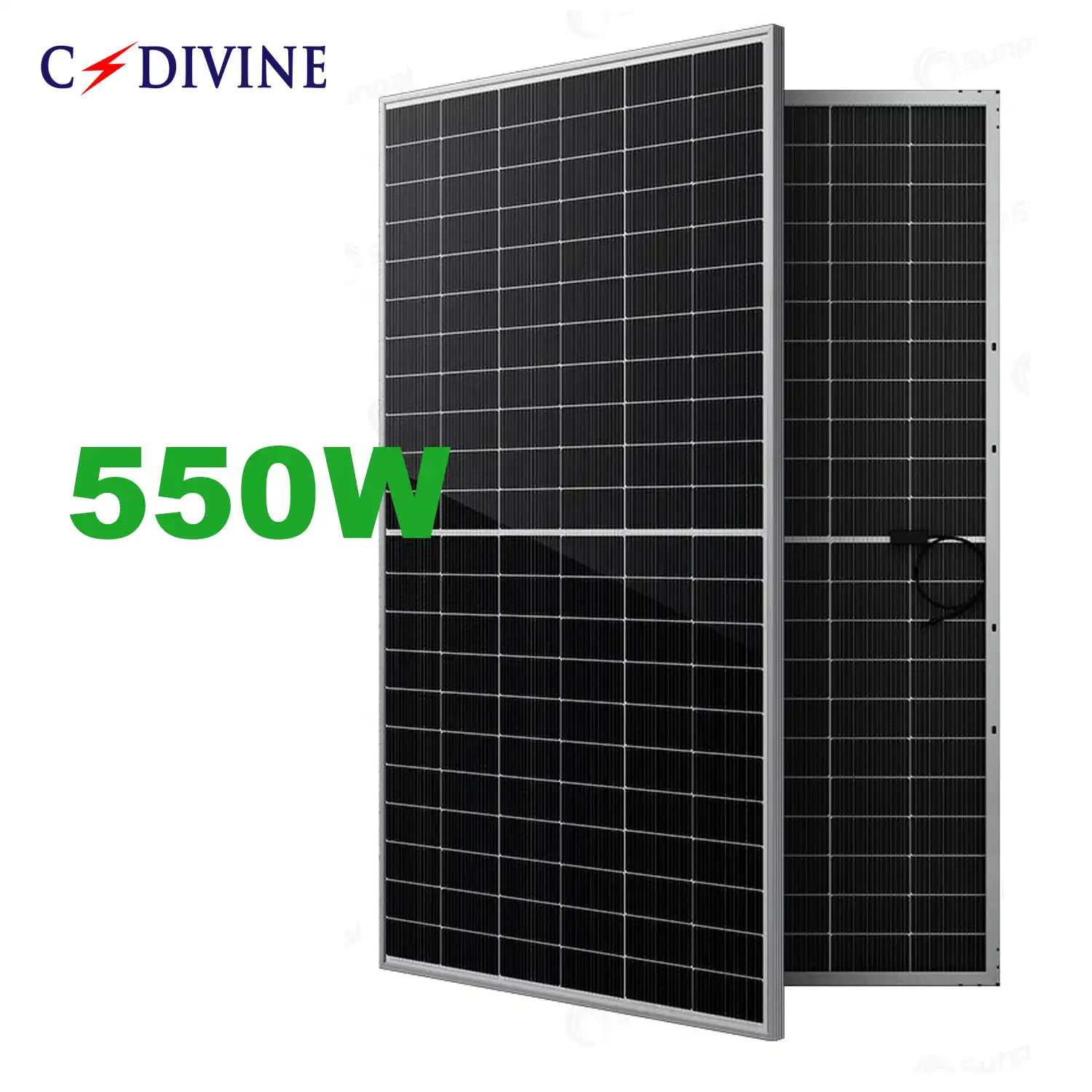 C.DIVINE 550W Half-Cut Solar Panel