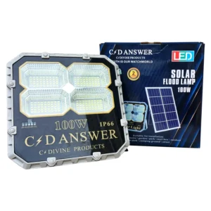 C.Divine Solar LED Flood Light 100W IP66
