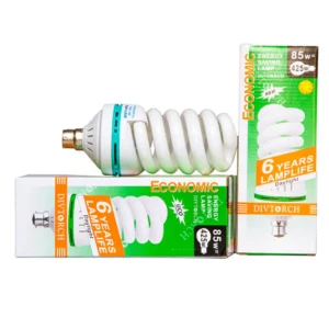 DIVTORCH Energy Saving Lamp 85W Half Full Spiral