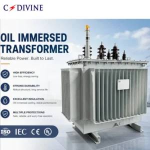 11KVA Three Phase Oil Immersed Power Electrical Transformer